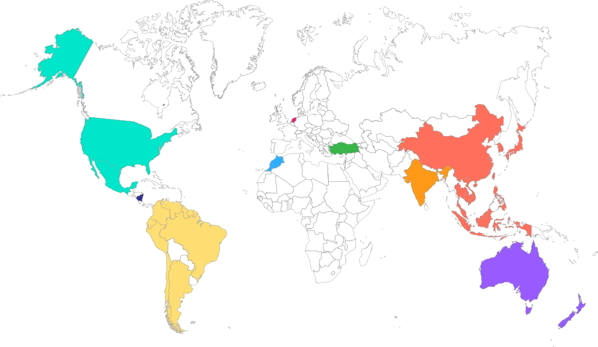 传仕精密Transcyko经销商地图